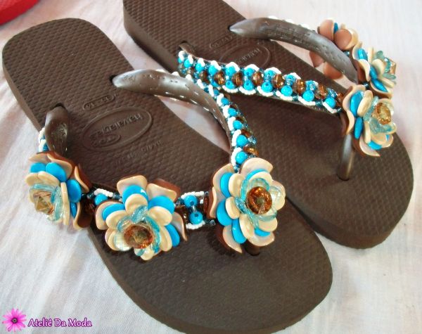 Sandalia Bordada 017